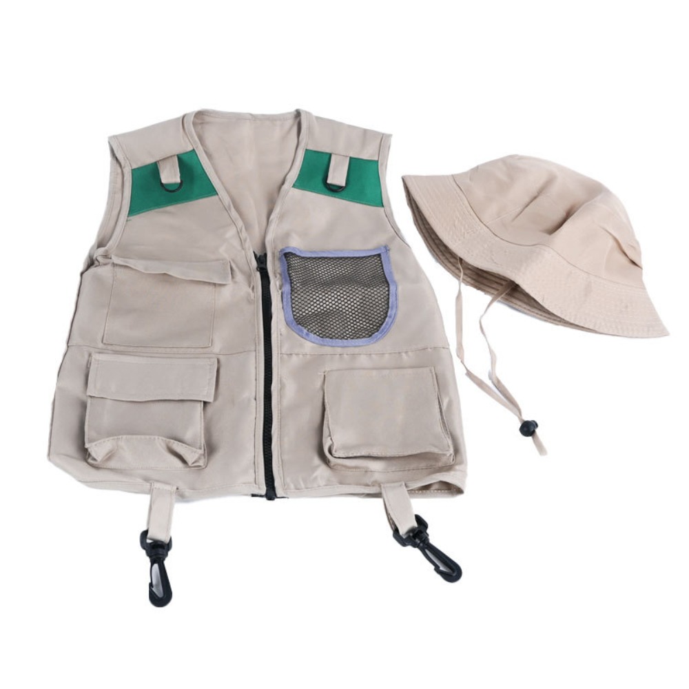 Outdoor Adventure Kids Movies - Colete Infantil de Verão para Exploradores: