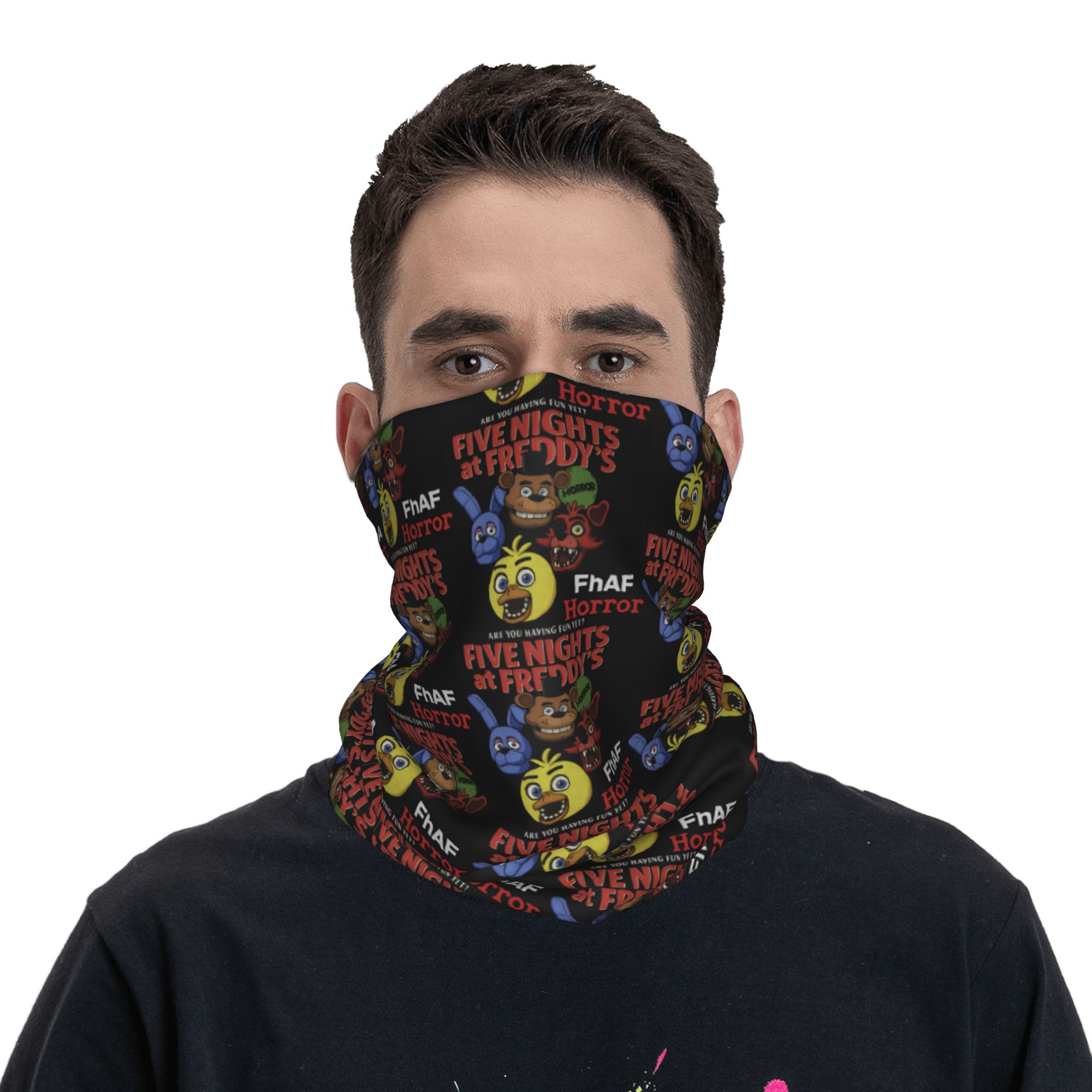 Outdoor Adventure At - Bandana Personalizada FNAF At Freddy's para