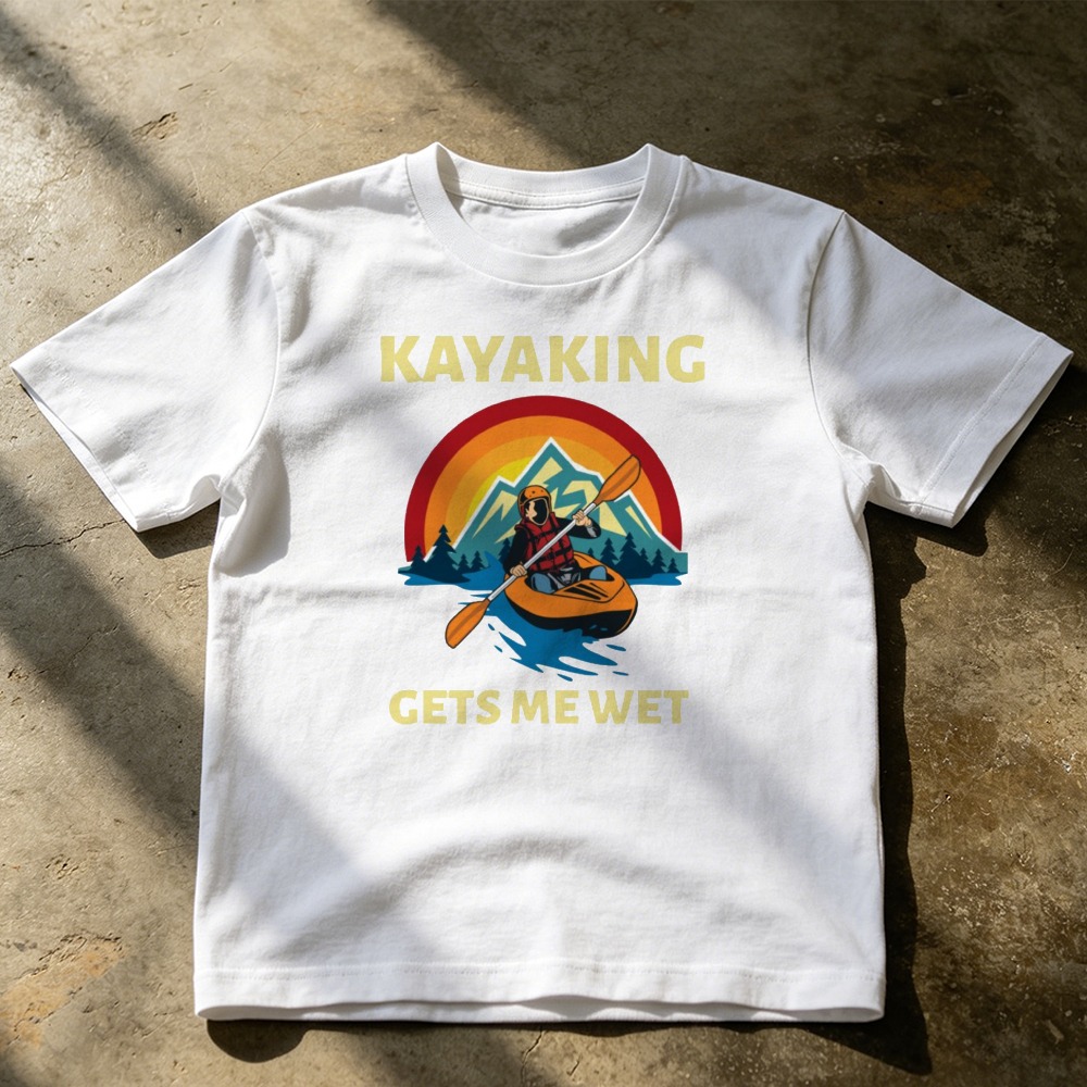 Outdoor Adventure Vacations - Camiseta masculina com estampa de esportes