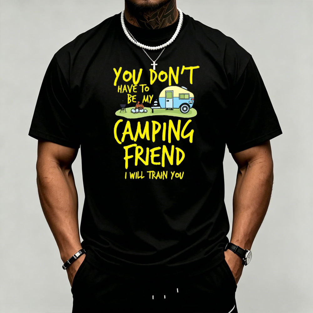 Outdoor Adventure Quotes Short - Camiseta masculina com estampa gráfica de