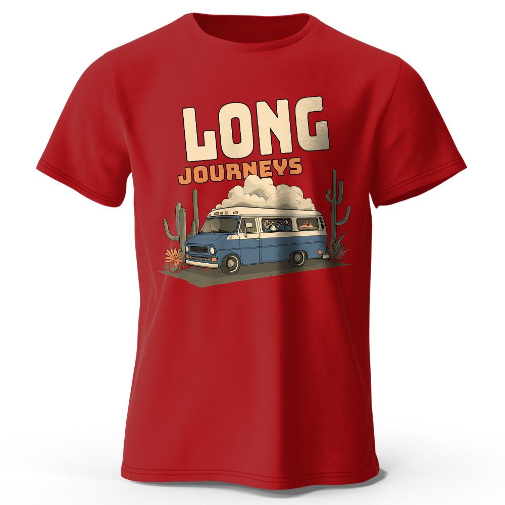 Outdoor Adventure Wear - Camiseta Unissex Vintage com Estampa de