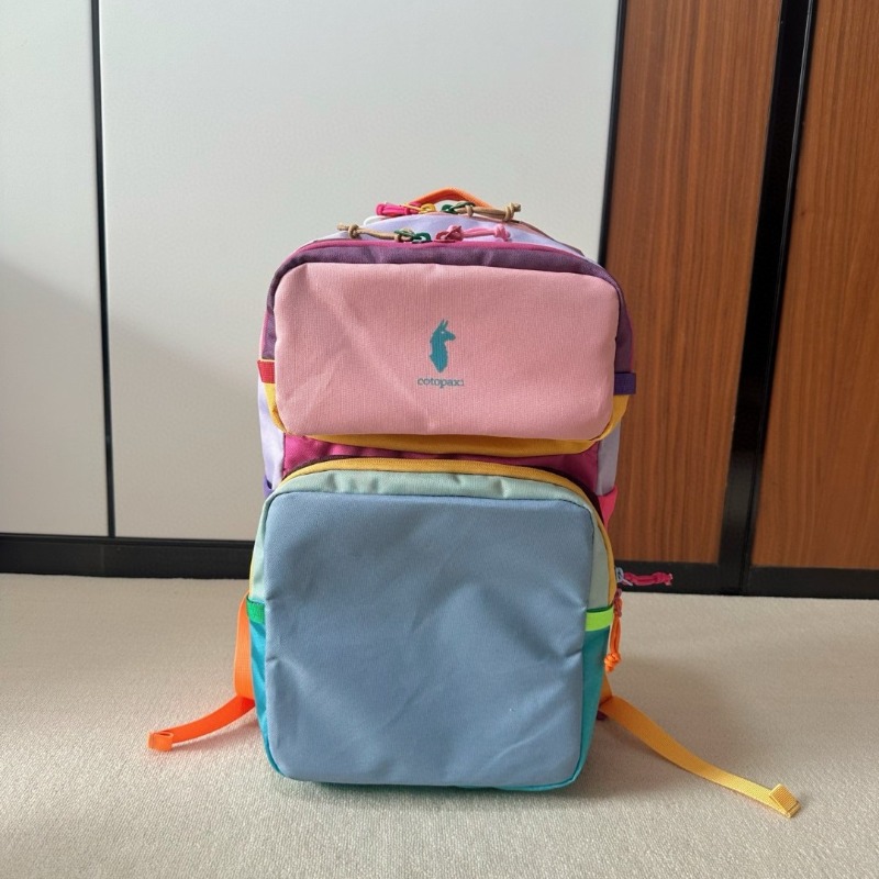 Outdoor Adventure Trips - Mochila Color Block Dopamine, Leve, de