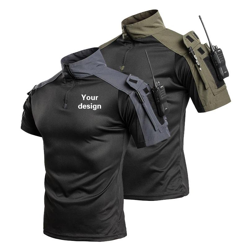 Outdoor Adventure Wear - Camiseta Tática de Secagem Rápida para