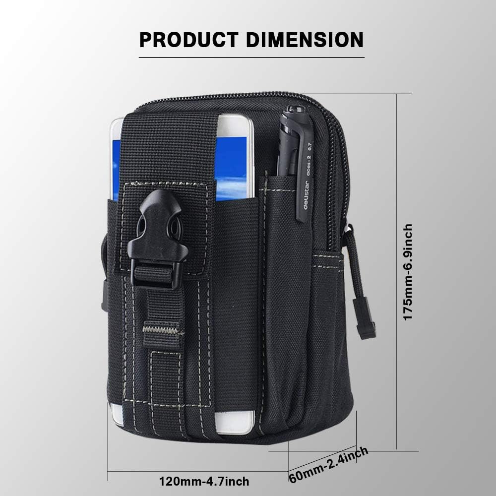 Bolsa tática molle para cinto, - Outdoor Adventure Trips avaliação e preço