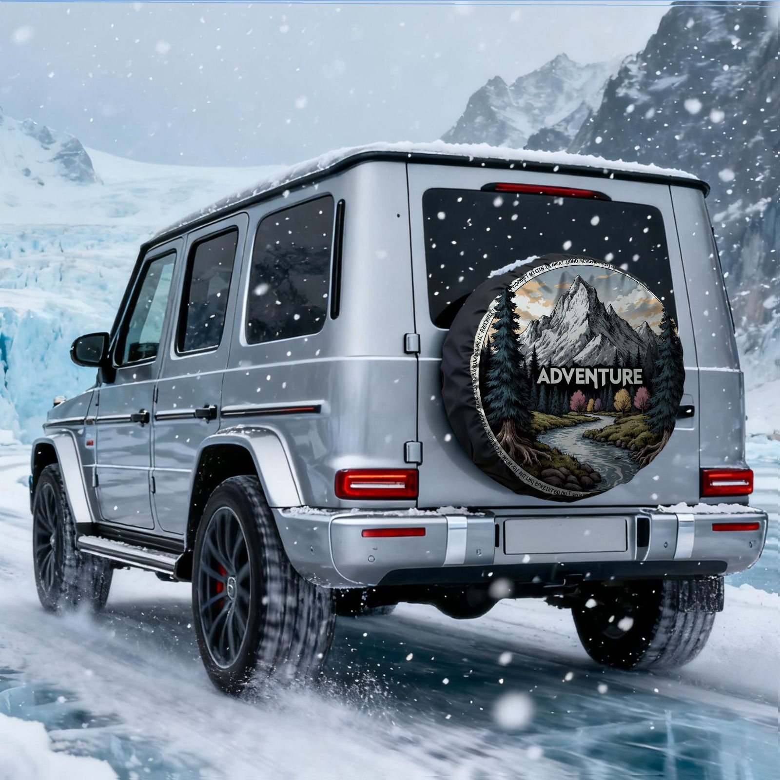 Capa de Pneu com Estampa de Ce - Outdoor Adventure Wear avaliação e preço