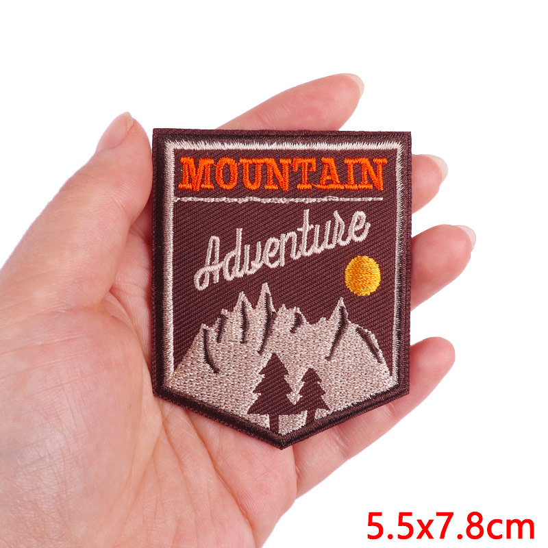 Remendo bordado de aventura de - Outdoor Adventures Clothing avaliação e preço