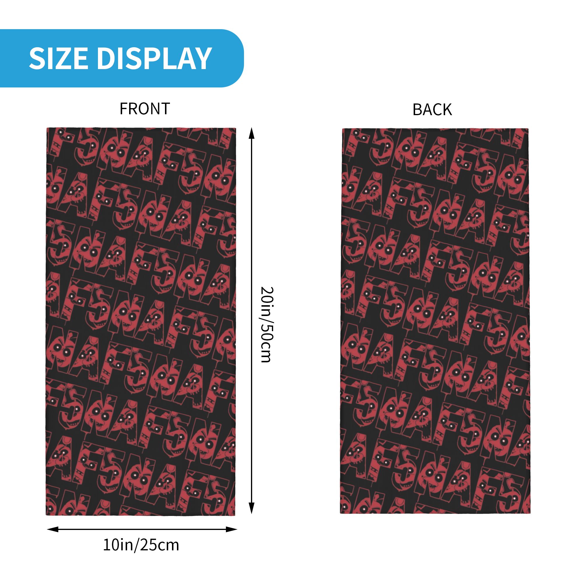 Bandana Personalizada FNAF At  - Outdoor Adventure At avaliação e preço