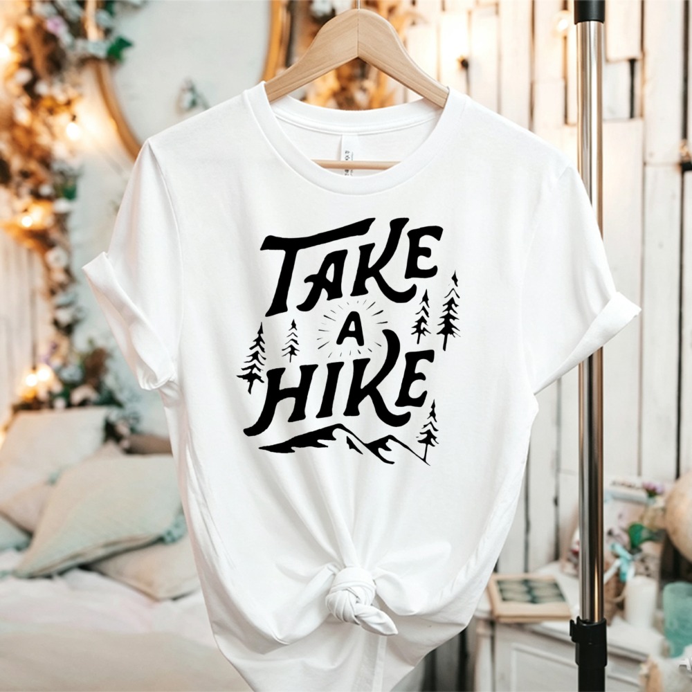 Camiseta Gráfica Outdoor 'Take - Outdoor Adventure Quotes Short avaliação e preço