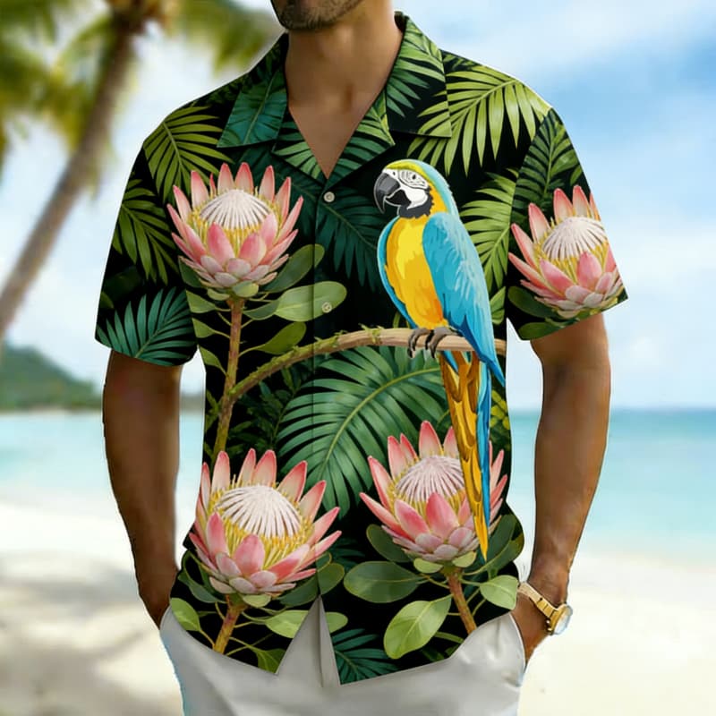 Camisa Masculina Premium com E - Outdoor Adventure Vacations avaliação e preço