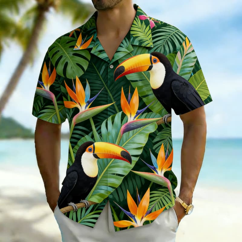 Camisa Masculina Premium com E - Outdoor Adventure Vacations avaliação e preço